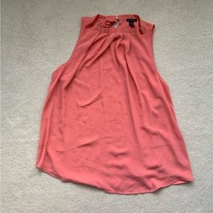 Ann Taylor Pleated Tank Top Blouse